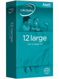 Ansell Lifestyles Large Condoms - 12 Pack