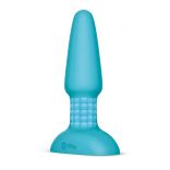 b-Vibe USB Rechargeable Rimming Butt Plug (Teal)