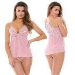 Fantasy Lingerie Tease Julia Lace Cami Top & Panty