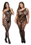 Baci Off the Shoulder with Side Ladder Detail Bodystocking