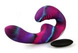 Colourful Camo Tandem Remote Control Strapless Strap-On