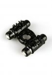 Nu Sensuelle - Double Action 7 Function Rechargeable Ring (Black)