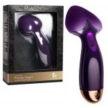 Purple Heart 10 Speed Massager by Rocks Off with Packaging