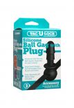 Vac-U-Lock Silicone Ball Gag with Plug Box