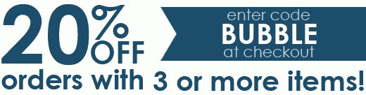 20% Off on all Orders with 3 or more items